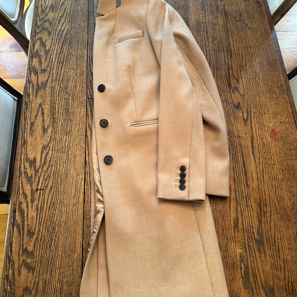 J. Crew Elegant Gold Satin Lining